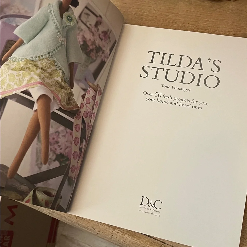 Tilda’s Studio Magazine Book  50+ Crafts Ideas 160 Pages Sewing Projects Designs